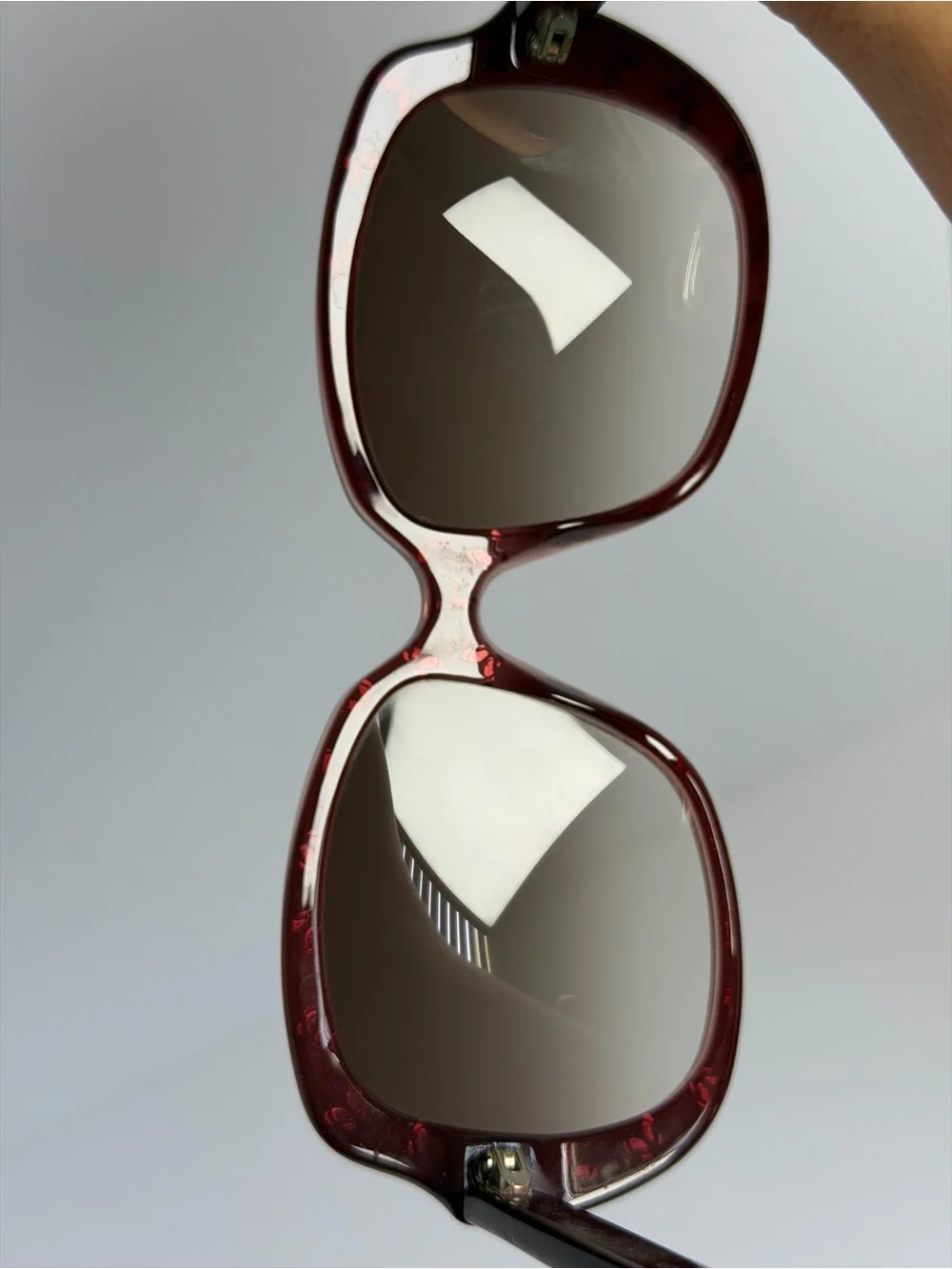 Bottega Veneta BV156/S UVD 02 Butterfly Print Brown Gradient Sunglasses